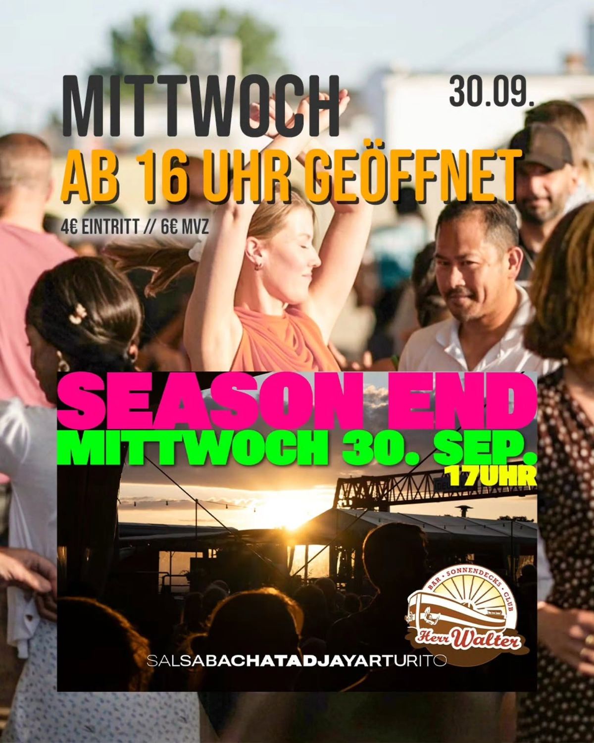 Sp&auml;tsommer Sondertermin &ndash; Salsa Bachata