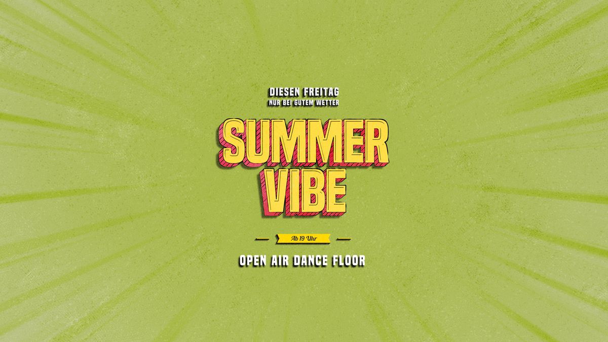 Summer Vibe – House & Tech House, Freitag 25.09.